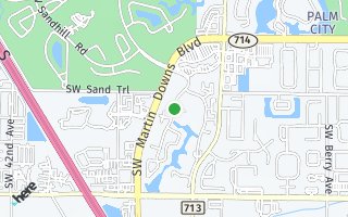Map of 2975  SW Sunset Trace Circle, Palm City, FL 34990, USA