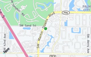 Map of 2984 SW Sunset Trace Circle, Palm City, FL 34990, USA