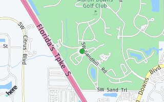 Map of 2483 SW Egret Pond Circle, Palm City, FL 34990, USA