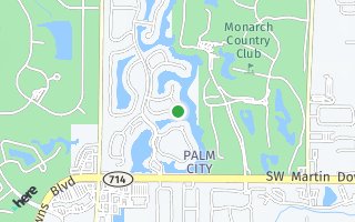 Map of 2288 SW Mayflower Dr, Palm City, FL 34990, USA
