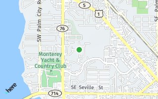 Map of 178 SW Kitching Circle, Stuart, FL 34994, USA