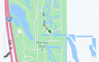 Map of 1108  SW Imperial Drive, Palm City, FL 34990, USA