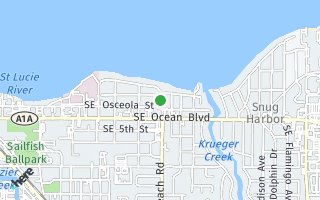 Map of 928 SE Weir Street, Stuart, FL 34996, USA