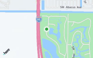 Map of 679  SW Squire Johns Lane, Palm City, FL 34990, USA