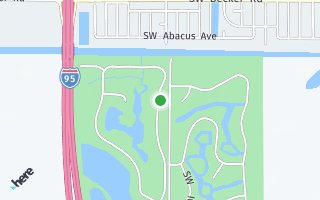 Map of 979  SW Squire Johns, Palm City, FL 34990