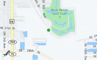 Map of 2225 SE 9th Ave, Okeechobee, FL 34974, USA