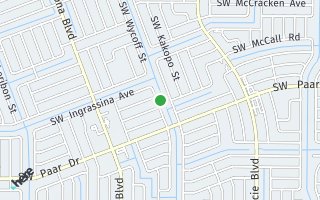 Map of 4031 SW Winslow Street, Port St Lucie, FL 34953, USA