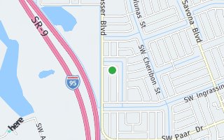 Map of 3917 SW Alice St, Port St Lucie, FL 34953, USA