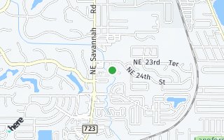 Map of 2320 NE 13th Court, Jensen Beach, FL 34957, USA