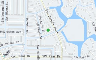 Map of 430 SW Sadwick Avenue, Port Saint lucie, FL 34953, USA