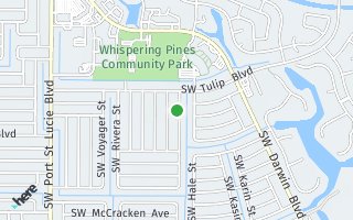 Map of 3462 SW San Benito Street, Port St Lucie, FL 34953, USA
