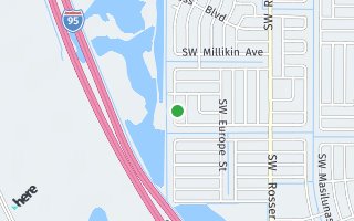 Map of 3441 SW Esperanto Street, Port Saint Lucie, FL 34953, USA