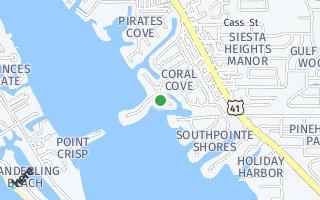 Map of 7406 Periwinkle Dr, Sarasota, FL 34231, USA