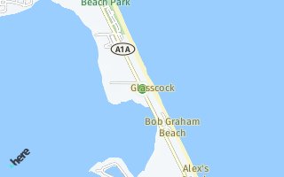 Map of Ocean Drive, Jensen Beach, FL 34956, USA