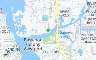 Map of Phillippi Shores Dr #B2-52, Sarasota, FL 34231, USA