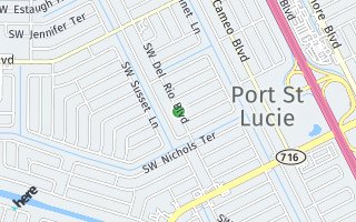 Map of St. Andrews Park, Port St. Lucie, FL 34983, USA