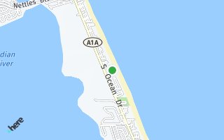 Map of 10102 S Ocean Drive 204A, Jensen Beach, FL 34957, USA
