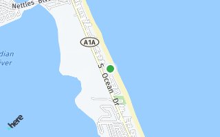 Map of 10102  Ocean Drive 204A, Jensen Beach, FL 34957, USA