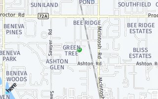 Map of 4111 Green Tree Ave, Sarasota, FL 34233, USA