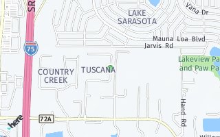 Map of 4568 Tuscana Dr, Sarasota, FL 34241, USA