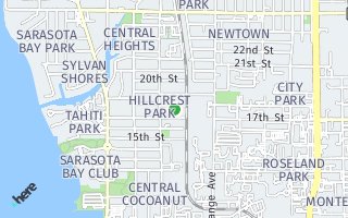 Map of 1452 18th Street, Sarasota, FL 34234, USA