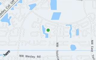 Map of 5883 NW Files Court, Port Saint Lucie, FL 34986, USA