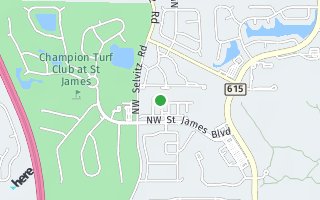 Map of 6180  NW Cullen Way, Port Saint Lucie, FL 34983, USA