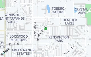 Map of 2914 Randa Blvd, Sarasota, FL 34235, USA