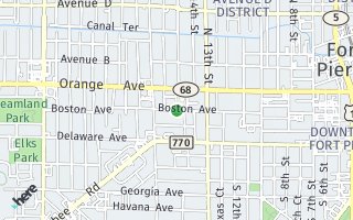 Map of Boston Avenue 0, Fort Pierce, FL 34950, USA