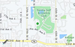 Map of 4939 Clubview Ct E, BRADENTON, FL 34203, USA