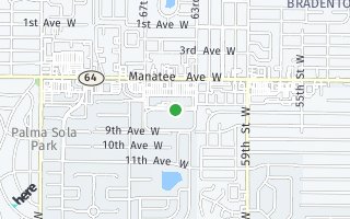 Map of 7th Avenue Circle W 712, Bradenton, FL 34209, USA