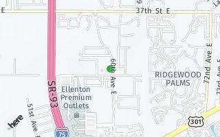 Map of 5912 30th Ct E, Ellenton, FL 34222, USA