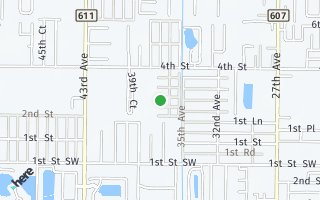 Map of 3645 2nd Lane, Vero Beach, FL 32968, USA