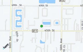 Map of 4575 61st Ter, Vero Beach, FL 32967, USA