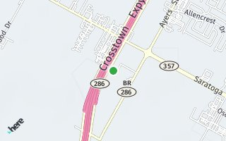 Map of 6529 Robertson, Coprus Christi, TX 78415, USA