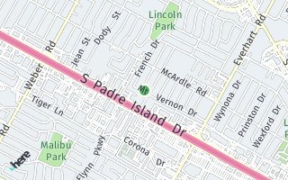 Map of 4938 Trinity Drive, Corpus Christi, TX 78412, USA