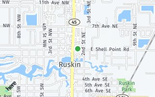 Map of MIRA LAGO GATED COMMUNITY, RUSKIN, FL 33570, USA
