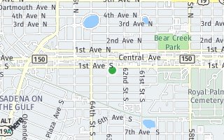 Map of 6266 1st Ave S 1st Floor Unit, St Pete, FL 33707, USA