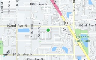 Map of 5400 101st Ave N, Pinellas Park, FL 33782, USA