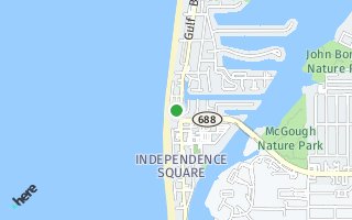 Map of 506 Gulf Blvd 402, Indian Rocks Beach, FL 33785, USA