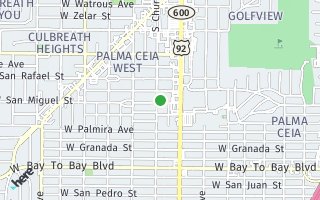 Map of 2206 S Church Ave, Tampa, FL 33629, USA