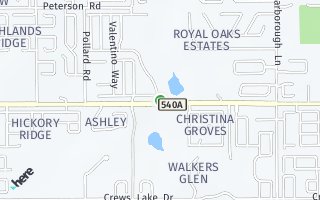Map of 3218 PEARLY DRIVE, Lakeland, FL, FL 33812, USA