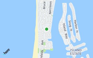 Map of 50 Acacia St, Clearwater Beach, FL 33767, USA