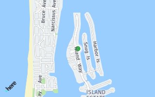 Map of 739 Island Way, Clearwater Beach, FL 33767, USA