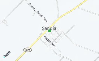 Map of 333 Pakuna Rd, Sandia, TX 78383, USA