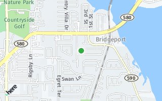 Map of 528 Walker Rd, Safety Harbor, FL 34695, USA