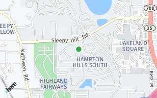 Map of 3964 Hampton Hills Drive, Lakeland FL, FL 33810, USA