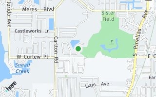 Map of 1013 Beaver Drive, Tarpon Springs, FL 34689, USA