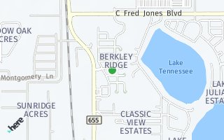 Map of 1148 Berkley Ridge Lane, Auburndale, FL 33823, USA