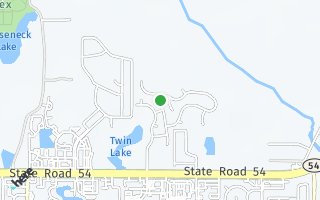 Map of 2346 Tioga Drive, Land O  Lakes, FL 34639, USA